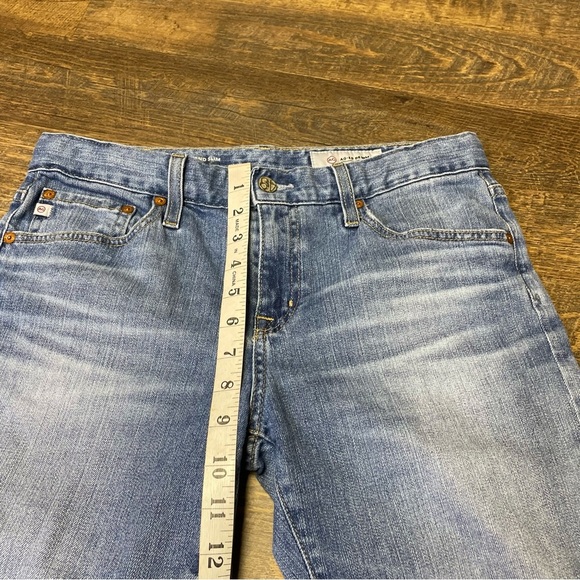 AG Adriano Goldschmied Jeans Ex-Boyfriend Slouchy Slim Women's 27R Distressed - Picture 3 of 10